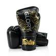Kép 1/4 - Fairtex Glory bőr boxkesztyű BGVG3 - Fekete/Arany
