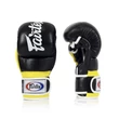 Kép 3/4 - Fairtex bőr MMA Sparring kesztyű - FGV-18 - Fekete / sárga