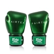 Kép 2/6 - Fairtex bőr boxkesztyű BGV22 - Metál zöld