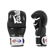 Kép 2/3 - Fairtex bőr MMA Sparring kesztyű - FGV-18 - Fekete