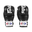 Kép 1/3 - Fairtex bőr MMA Sparring kesztyű - FGV-18 - Fekete 