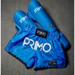 Kép 4/4 - Primo Fightwear Super-Nylon Muay Thai Shorts - Blue Jay