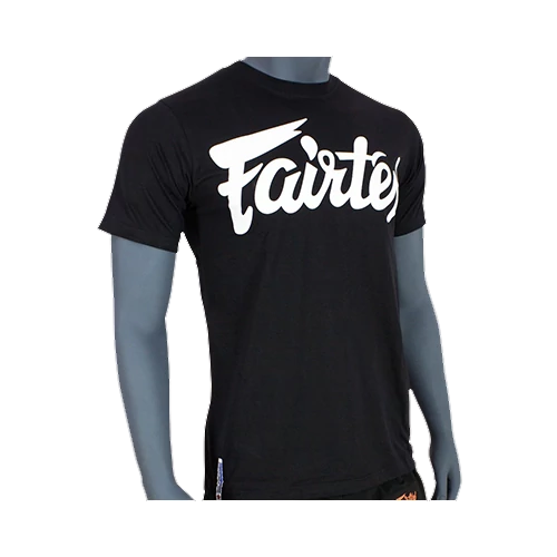 Fairtex 100% pamut póló fekete