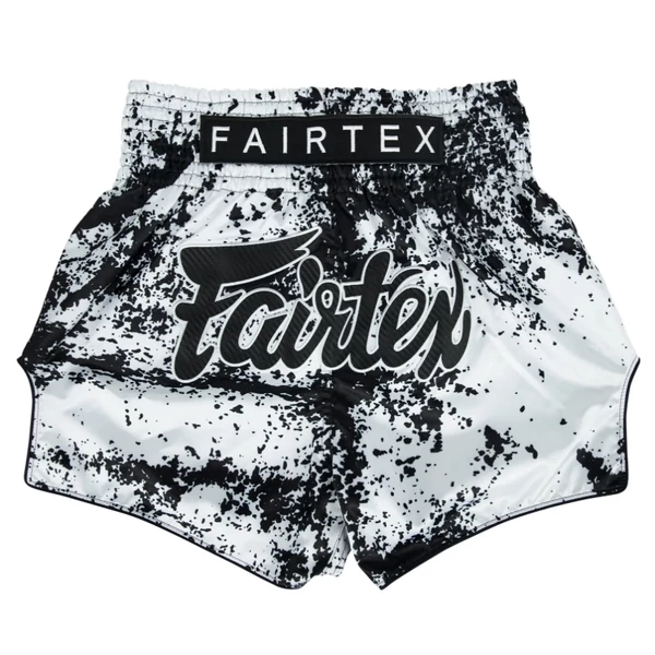 Fairtex thai-box nadrág BS1948 - Fehér-fekete