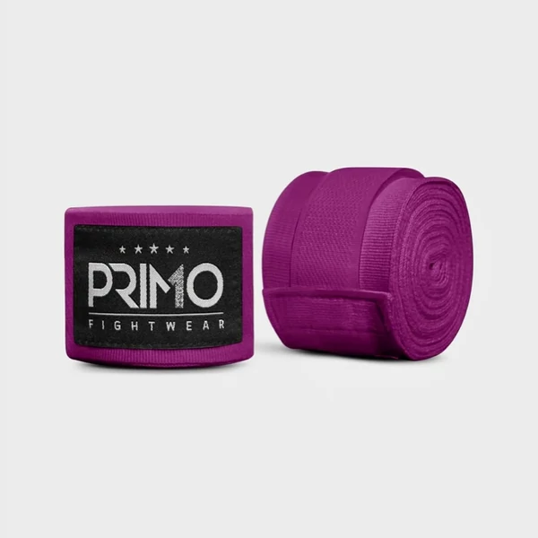 Primo Fightwear bandázs - Lila (4m elasztikus)