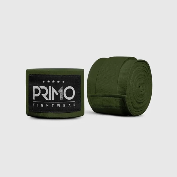 Primo Fightwear bandázs - sötétzöld (4m elasztikus)