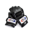 Kép 1/2 - Fairtex bőr MMA kesztyű - FGV-12 - Fekete