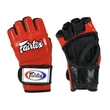 Kép 2/2 - Fairtex bőr MMA kesztyű - FGV-12 - Piros