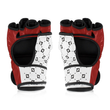 Kép 3/3 - Fairtex bőr MMA sparring kesztyű - FGV-17 - Fehér/piros