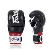 Kép 2/4 - Fairtex bőr MMA Sparring kesztyű - FGV-18 - Fekete / piros