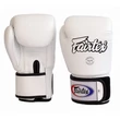 Kép 2/2 - Fairtex bőr boxkesztyű BGV-1 - fehér