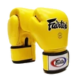 Kép 3/3 - Fairtex bőr boxkesztyű BGV-1 - sárga