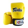 Kép 2/3 - Fairtex bőr boxkesztyű BGV-1 - sárga
