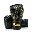 Kép 1/4 - Fairtex Glory bőr boxkesztyű BGVG3 - Fekete/Arany