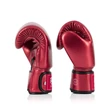 Kép 3/5 - Fairtex bőr boxkesztyű BGV22 - Metál piros