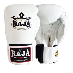 Raja bőr boxkesztyű RBGV-1 - fehér