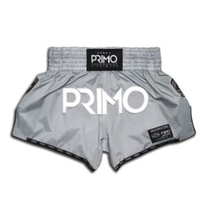 Primo Fightwear Super-Nylon Muay Thai Shorts - Hammerhead grey
