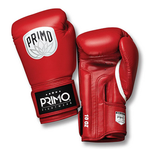 Primo Fightwear Emblem 2.0 bőr boxkesztyű - Piros