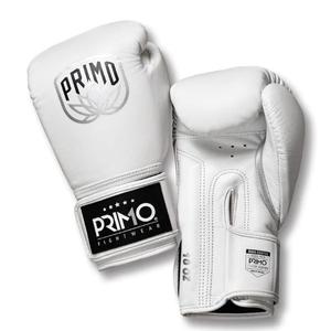 Primo Fightwear Emblem 2.0  bőr boxkesztyű - Fehér