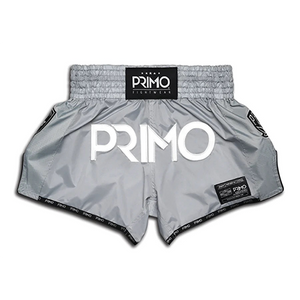 Primo Fightwear Super-Nylon Muay Thai Shorts - Hammerhead grey
