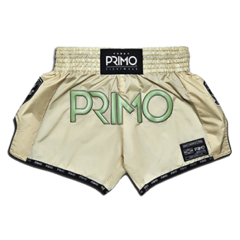 Primo Fightwear Super-Nylon Muay Thai Shorts - Mantis Tan