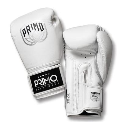 Primo Fightwear Emblem 2.0  bőr boxkesztyű - Fehér