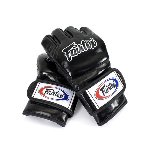 Fairtex bőr MMA kesztyű - FGV-12 - Fekete