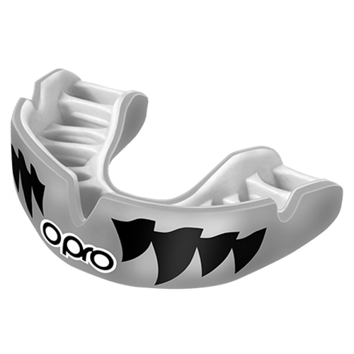 OPRO Power-fit shark fogvédő - szürke