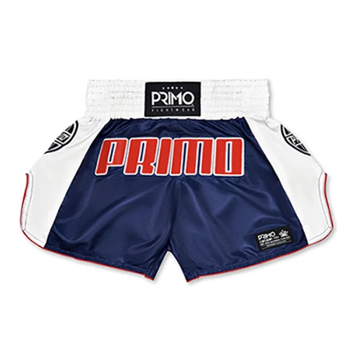 Primo Fightwear Trinity Series Muay Thai Shorts - Navy Blue