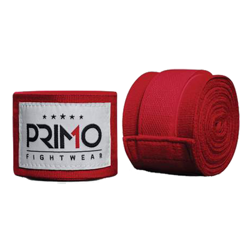 Primo Fightwear piros elasztikus bandázs (4.5 méter)