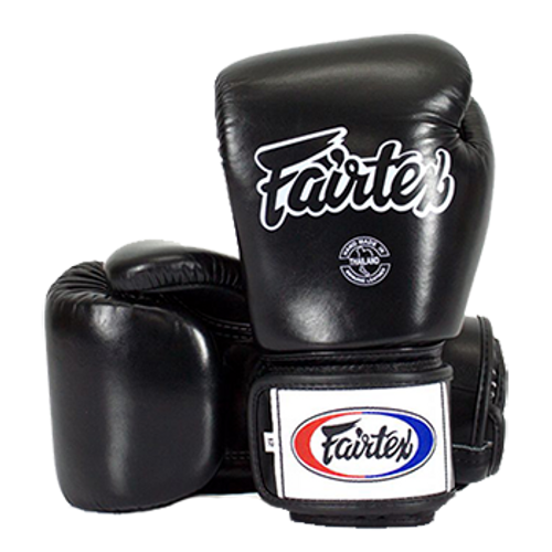 boxkesztyű_fairtex_bgv-1_fairtex, fekete, boxkesztyű, kesztyű, muay thai, thai-box, kick-box