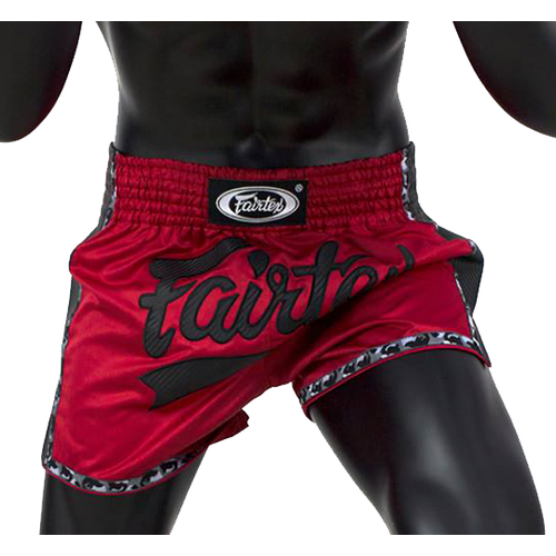 Fairtex thai-box nadrág BS1703 - bordó 