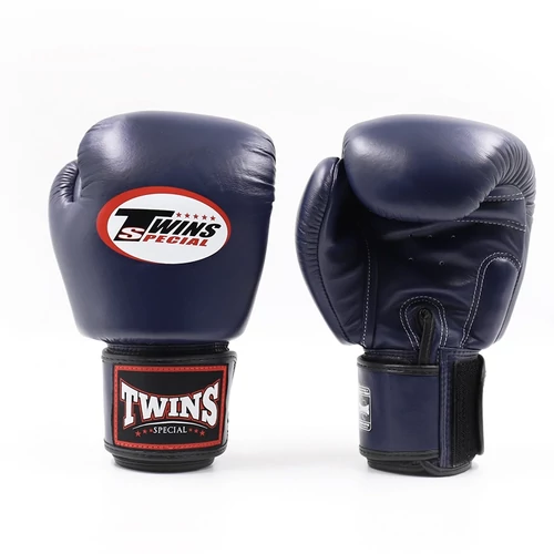 Twins bőr boxkesztyű BGVL-3 - sötétkék