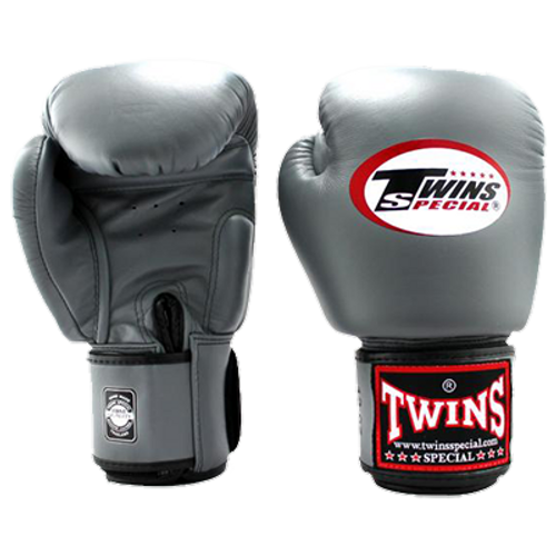 Twins Special bőr boxkesztyű BGVL- 3 - szürke