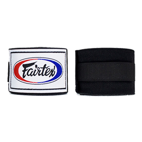 Fairtex_fekete_elasztikus_pamut_bandázs