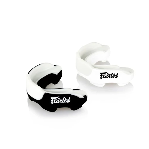 Fairtex zselés fogvédő - fekete - fehér színekben