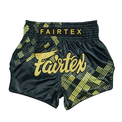 Fairtex thai-box nadrág BS1931 - fekete-arany