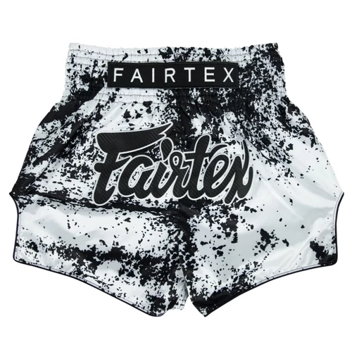 Fairtex thai-box nadrág BS1948 - Fehér-fekete