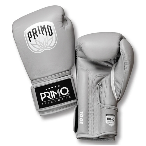 Primo Fightwear Emblem 2.0 bőr boxkesztyű - Szürke