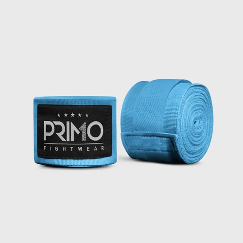 Primo Fightwear világoskék elasztikus bandázs (4 méter)
