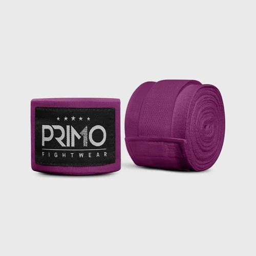Primo Fightwear bandázs - Lila (4m elasztikus)