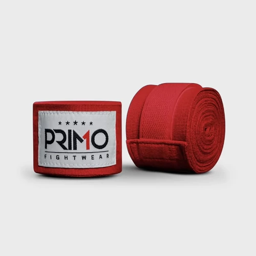 Primo Fightwear piros elasztikus bandázs (4.5 méter)