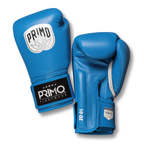Primo Fightwear Emblem 2.0 bőr boxkesztyű - Kék