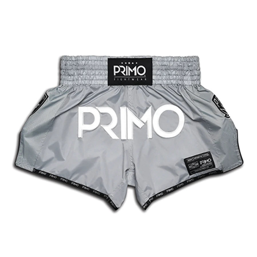 Primo Fightwear Super-Nylon Muay Thai Shorts - Hammerhead grey