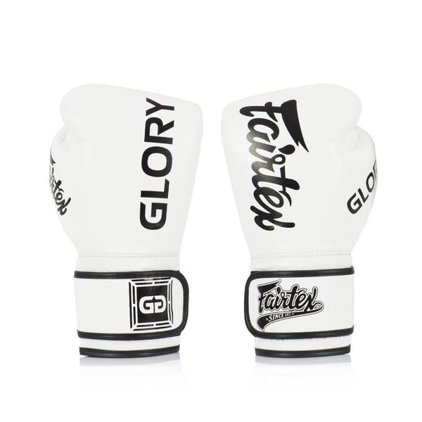 Fairtex Glory bőr boxkesztyű BGVG1 - Fehér