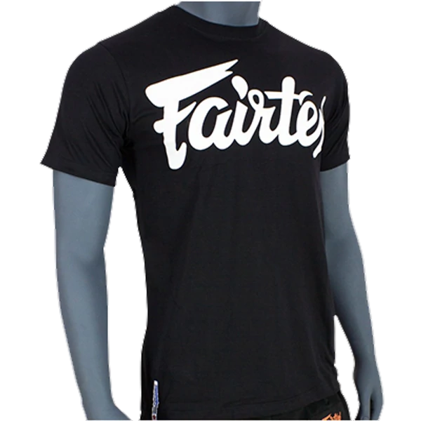 Fairtex 100% pamut póló fekete