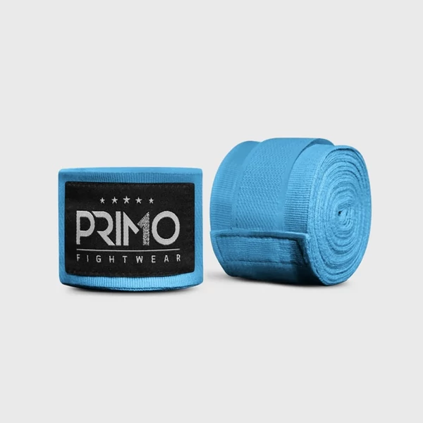 Primo Fightwear világoskék elasztikus bandázs (4 méter)