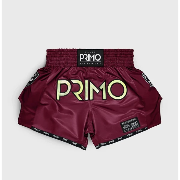 Primo Fightwear Valor Red Muay Thai Short