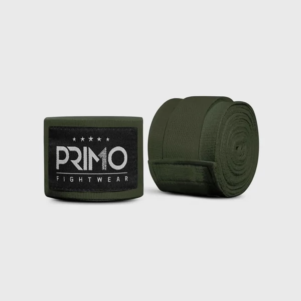 Primo Fightwear bandázs - sötétzöld (4m elasztikus)