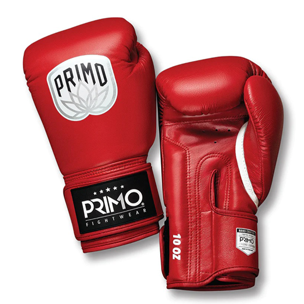 Primo Fightwear Emblem 2.0 bőr boxkesztyű - Piros